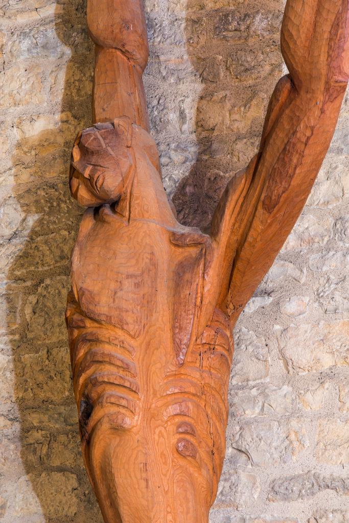 croix (figure colossale) : Christ en croix dit Le Christ de Zadkine
