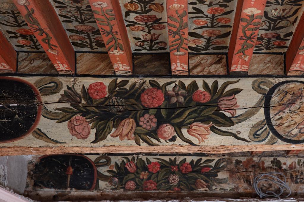 ensemble des peintures monumentales du château