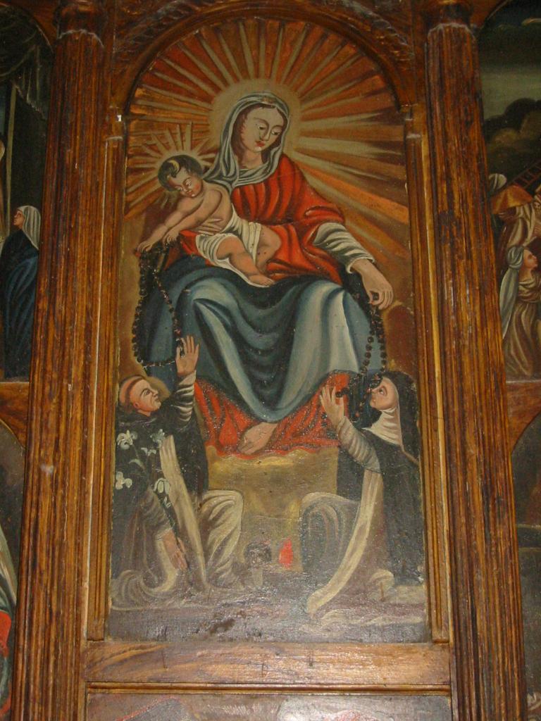 retable dit de Notre-Dame du Rosaire