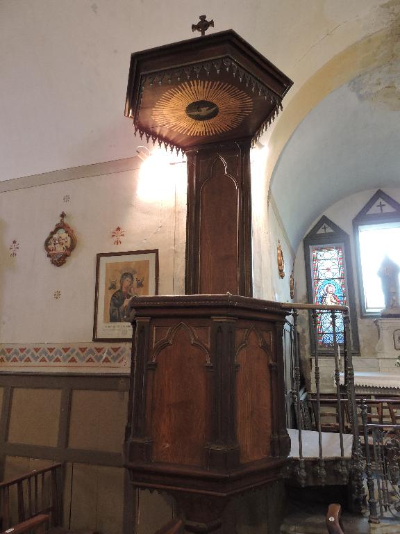 Sommaire des objets mobiliers de l'église Saint-Martin du Mas Blanc