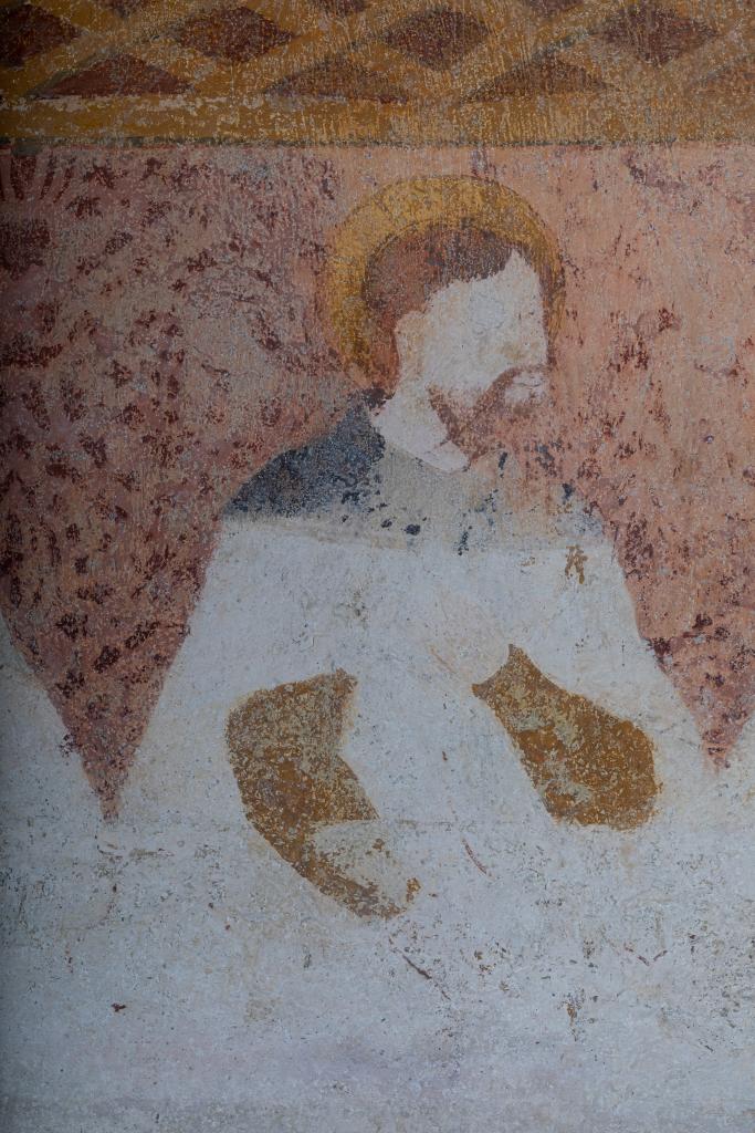 Les peintures monumentales de la chapelle nord