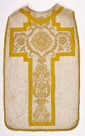 ornement liturgique blanc