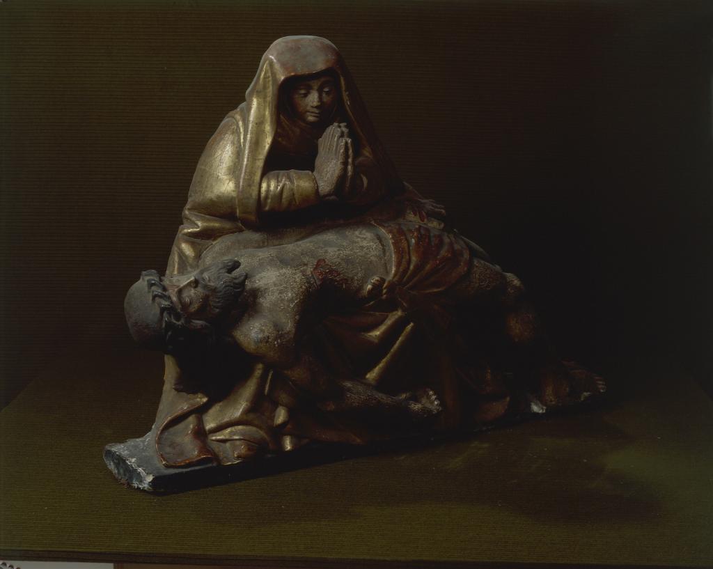 groupe sculpté : Vierge de Pitié