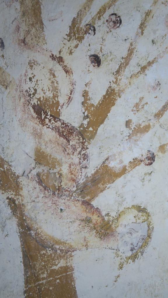 Les peintures monumentales de la chapelle nord