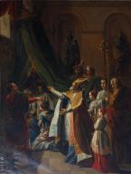 tableau : Fulcran guérissant les malades