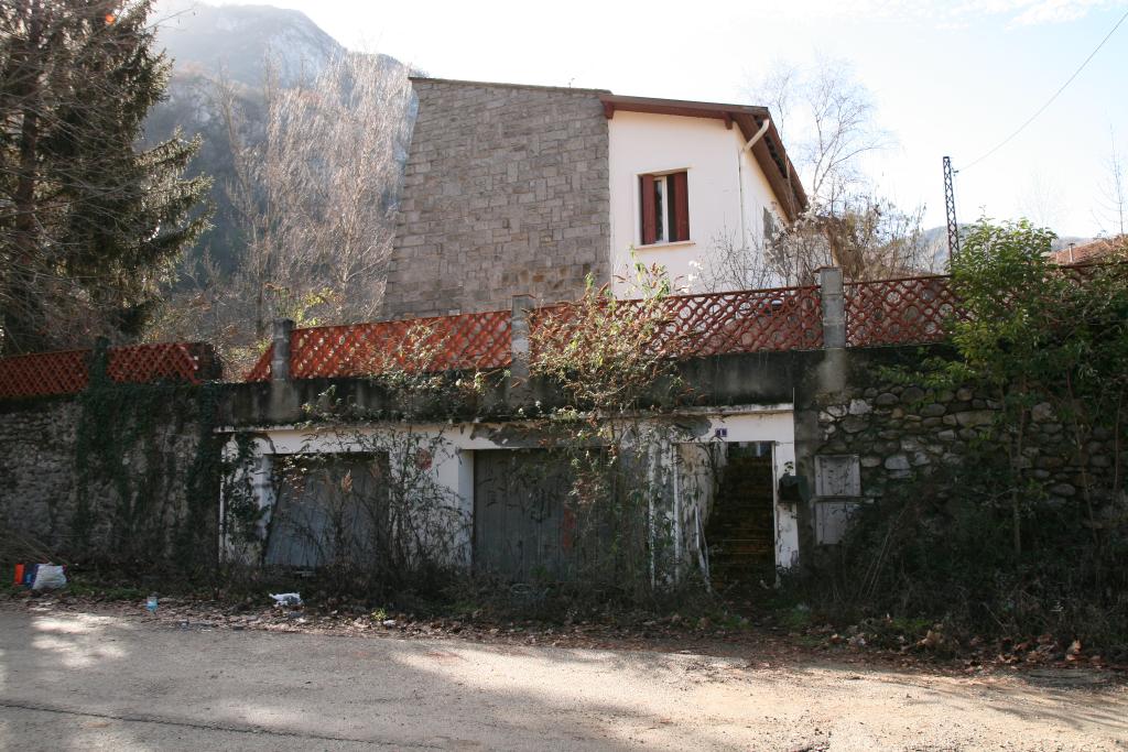 maison du directeur de l'hôpital de Sabart, détruite