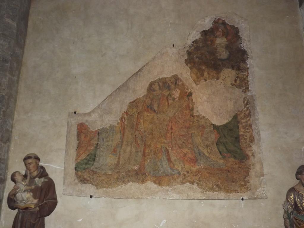 ensemble des décors 15e de la nef : peinture monumentale