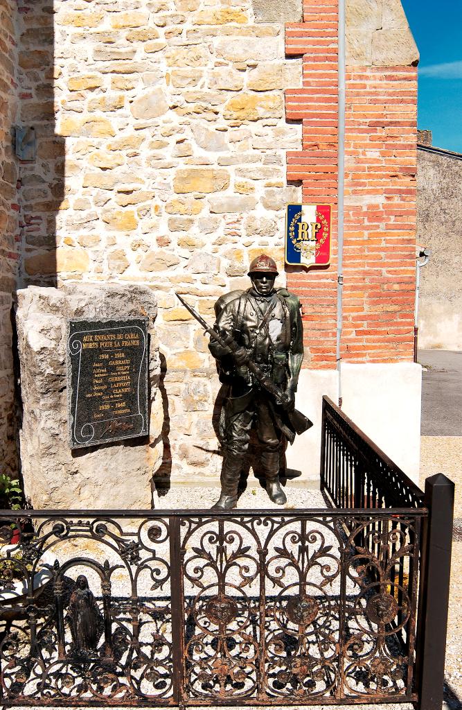 monument aux morts de la guerre de 1914-1918 et de la guerre de 1939-1945