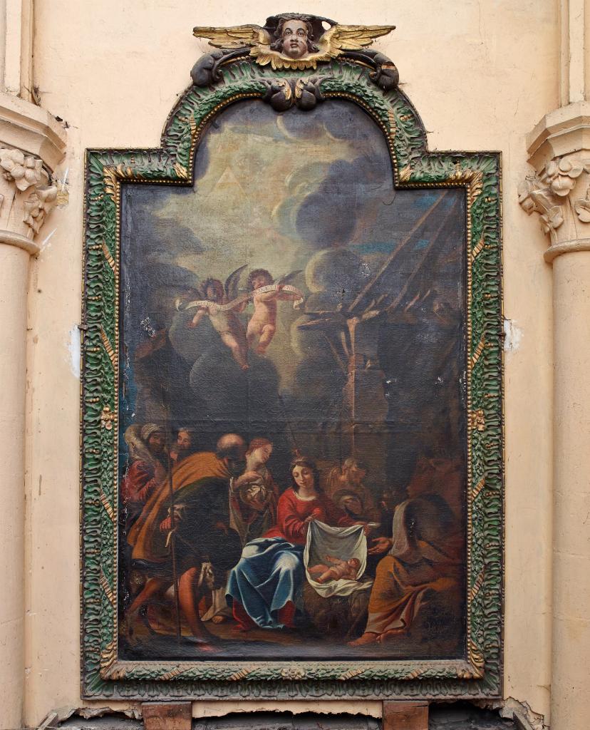 tableau : L'Adoration des bergers