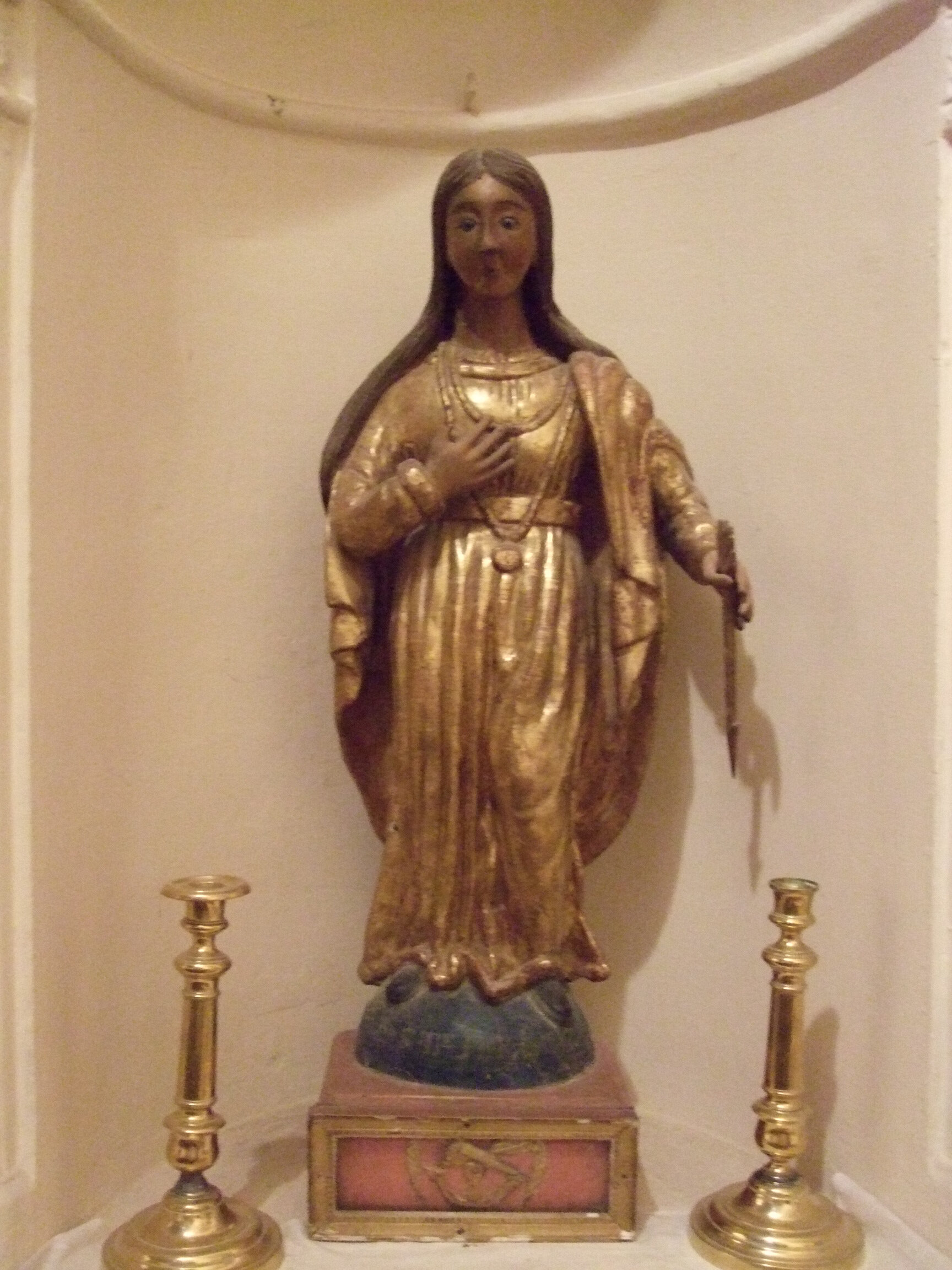 Statue de sainte Philomène