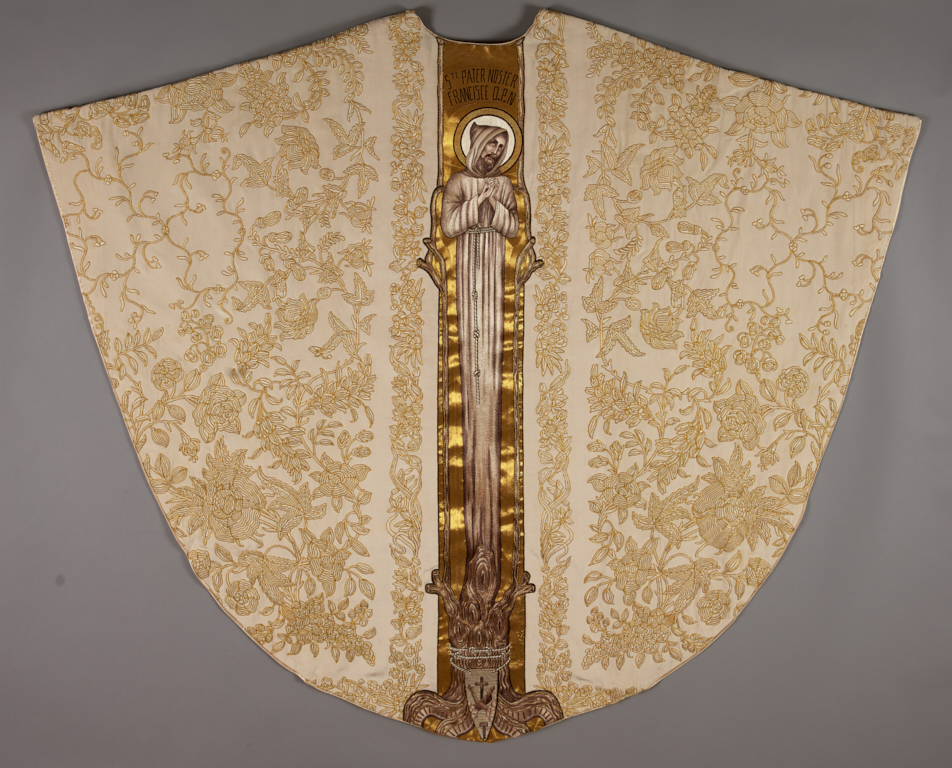 chasuble de saint François d'Assise