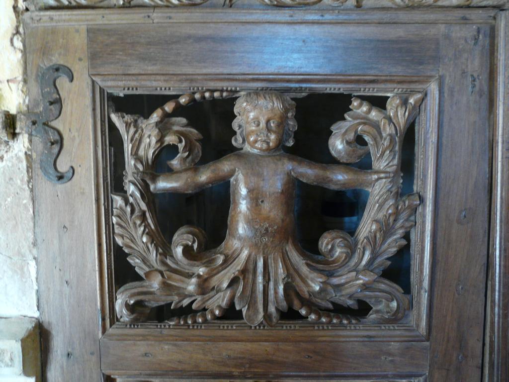 clôture des fonts baptismaux