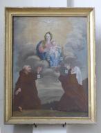 tableau : la Donation du scapulaire