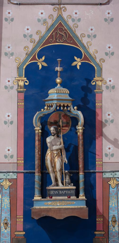 présentation du mobilier de l'église Saint-Jean-Baptiste de Bellegarde