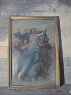 tableau et son cadre : L'Assomption de la Vierge