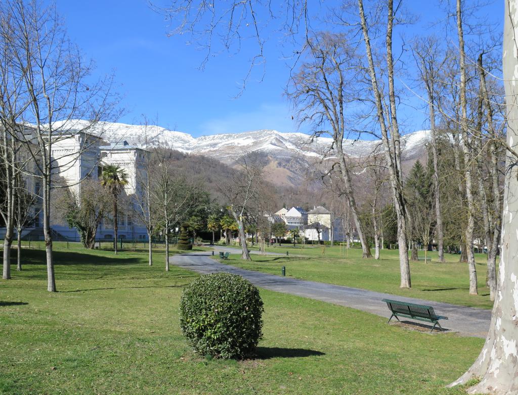 jardin d'agrément, jardin public dit parc thermal d'Argelès-Gazost
