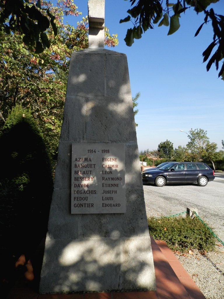 monument aux morts de la guerre de 1914-1918