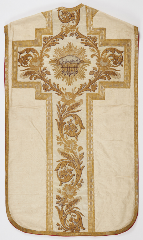 chasuble blanche