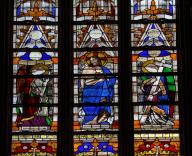 verrières de la chapelle Notre-Dame de la Consolation, puis du Sacré-Coeur