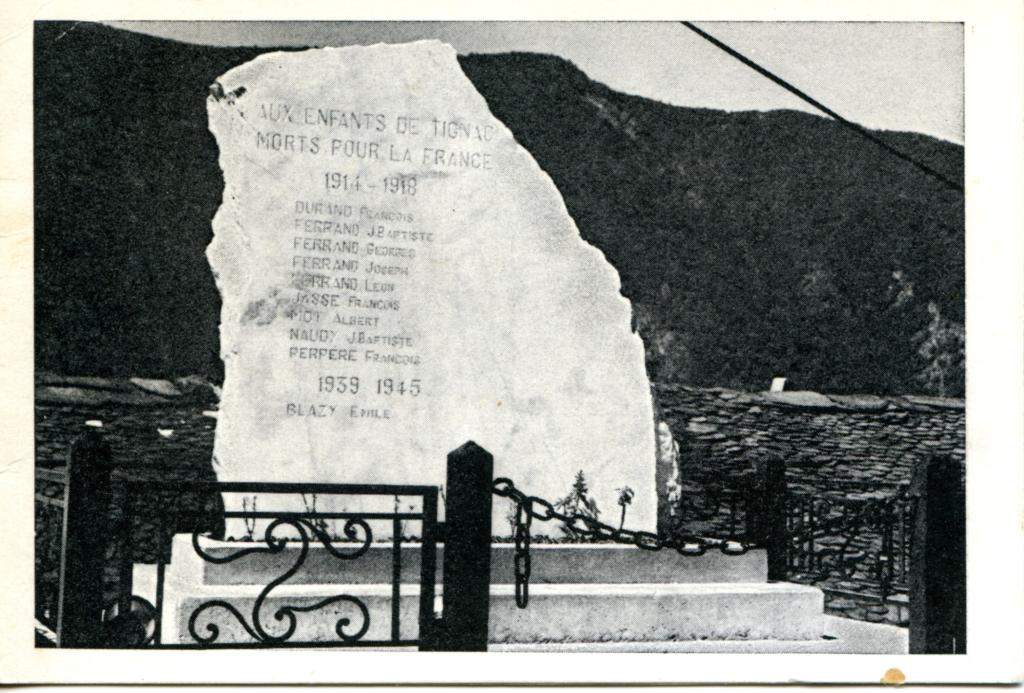 monument aux morts de la guerre de 1914-1918 et de la guerre de 1939-1945