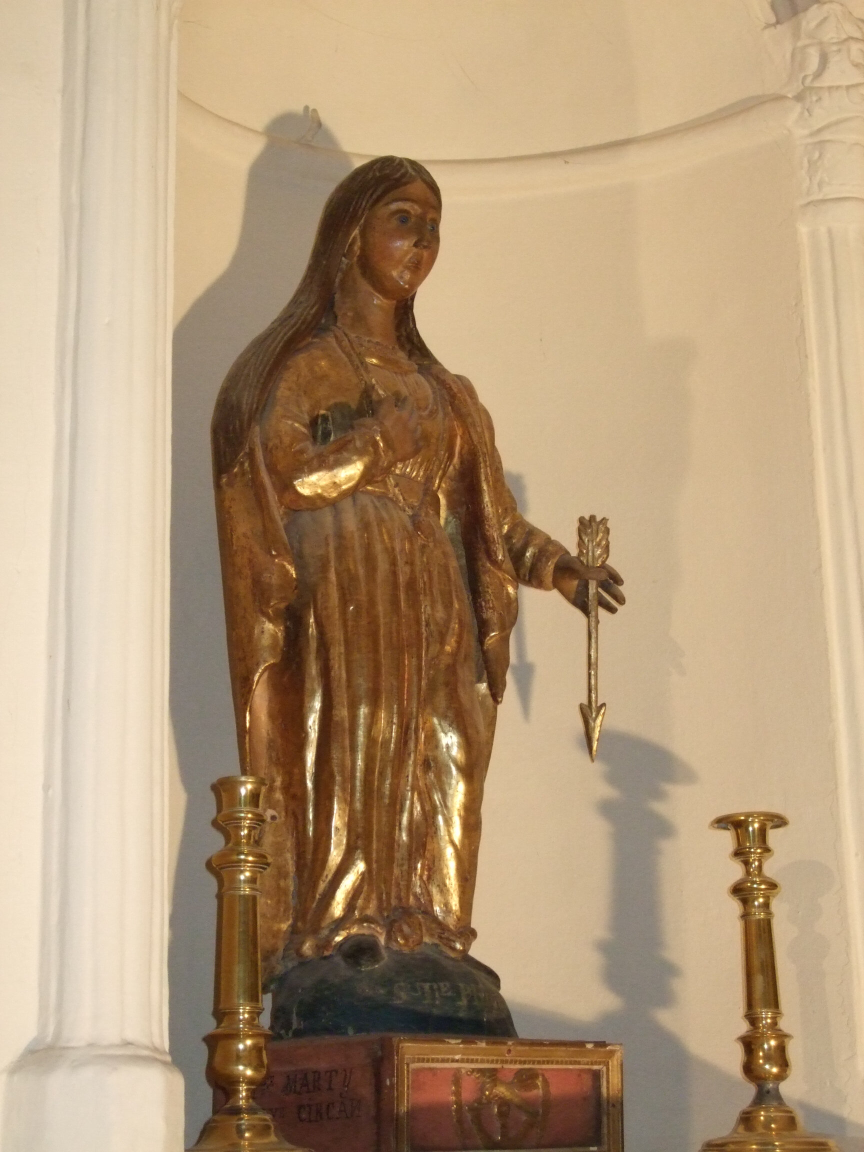 Statue de sainte Philomène