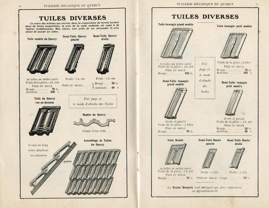 briqueterie , tuilerie