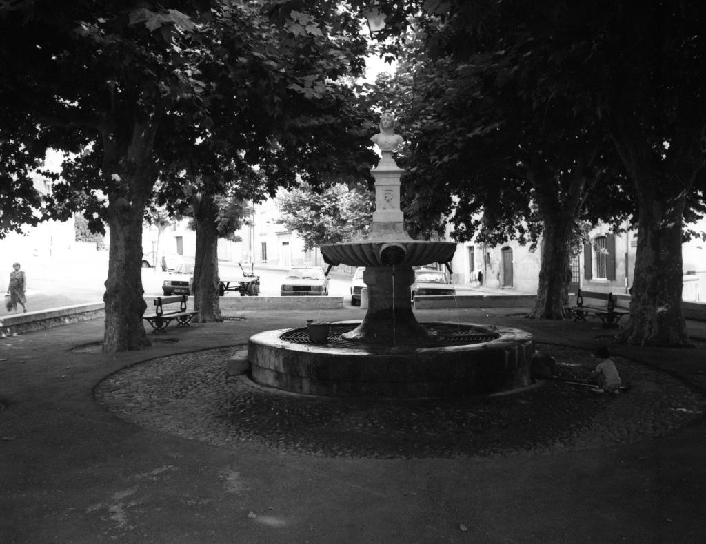 fontaine Griffoul, statue, buste de Marianne